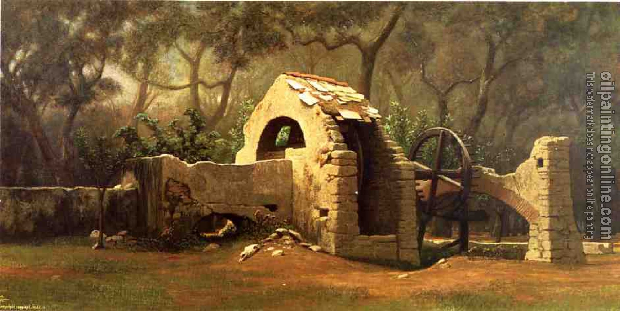 Vedder, Elihu - The Old Well Bordighera